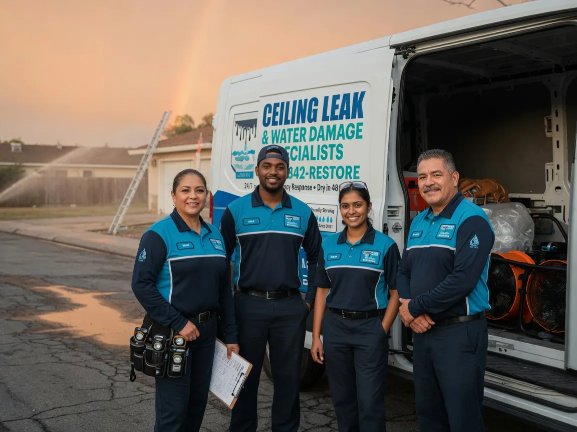 Ceiling Leak Cleanup company in Flint, TX