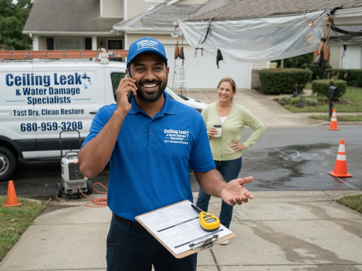Ceiling Leak Cleanup Flint, TX FAQs